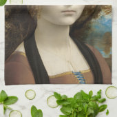 ジネブラ・デ・ベンチレオナルド・ダ・ヴィンチ キッチンタオル (折り畳み)