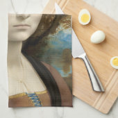 ジネブラ・デ・ベンチレオナルド・ダ・ヴィンチ キッチンタオル (四つ折り)