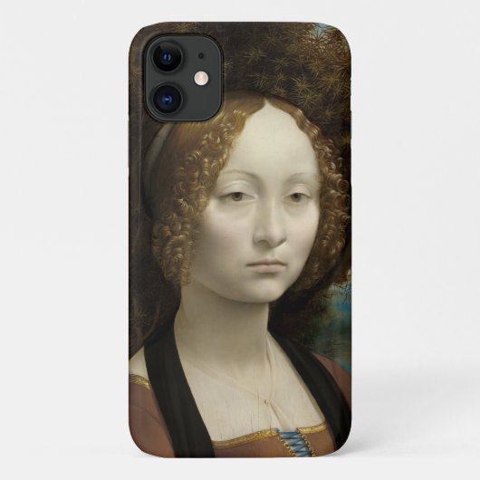 ジネヴラデベンチバイレオナルドダヴィンチ Case-Mate iPhoneケース (裏面)