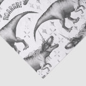 ジノコーン銀模様 |ファンタジーの白黒 薄葉紙 (詳細)