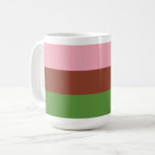 ジノセクシュアル プライド コーヒーマグカップ (正面左)