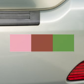ジノセクシュアル プライド バンパーステッカー (車上)