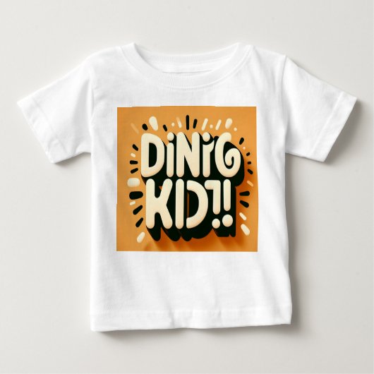 ジノダニベビー ベビーTシャツ (正面)