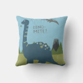 ジノダニ恐竜 クッション (裏面)