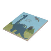 ジノダニ恐竜 タイル (側面)