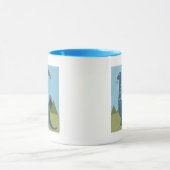 ジノダニ恐竜 マグカップ (中央)