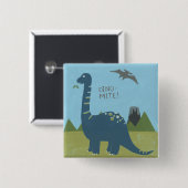 ジノダニ恐竜 缶バッジ (正面&裏面)