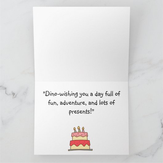 ジノダニ誕生日 カード (内部)