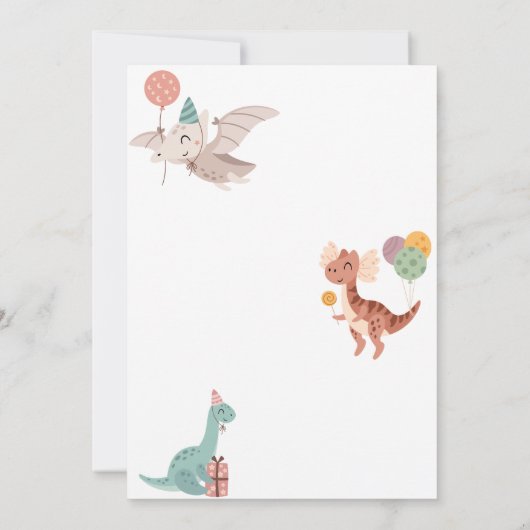 ジノダニ！ 招待状 (裏面)