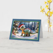 ジノマイトクリスマスカード カード (黄色い花)