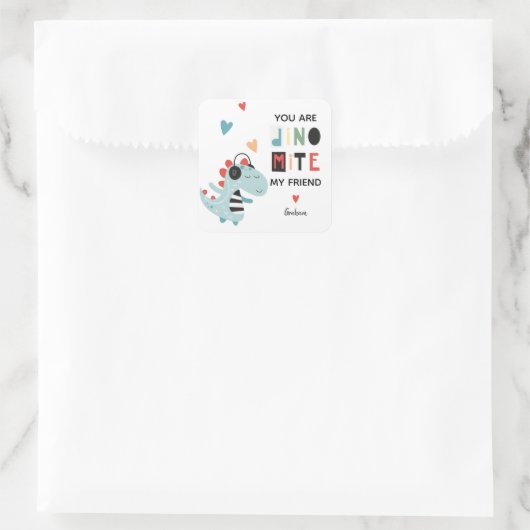 ジノミテバレンタイン スクエアシール (バッグ)