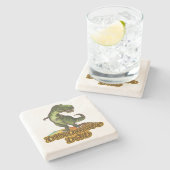 ジノミテパパ ストーンコースター (横)