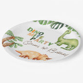 ジノミテパーティー1歳 ペーパープレート (アングル)