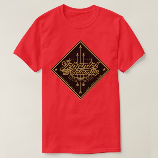 ジハンテルと災難FFXIV Tシャツ (デザイン正面)