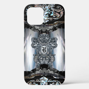 ジバチョモノグエレガントラム iPhone 12 PROケース