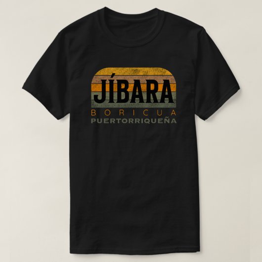 ジバラボリキュアプエルトリケニャ Tシャツ (デザイン正面)