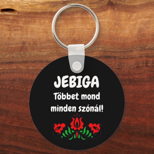 ジビガトベットモンドミンデンソナール！ kulcstarto キーホルダー (正面)