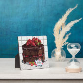 ジビネリーのデカダンなケーキのプラーク フォトプラーク (インサイチュ)