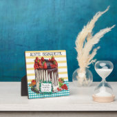 ジビネリーのデカダンなケーキのプラーク フォトプラーク (インサイチュ)