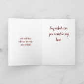 「ジファンシーミー サンキューカード (内部)