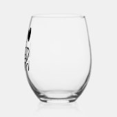 ジフフフフフフジジ ステムなしワイングラス (左)