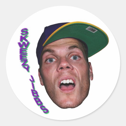 ジブスステッカー ラウンドシール (正面)