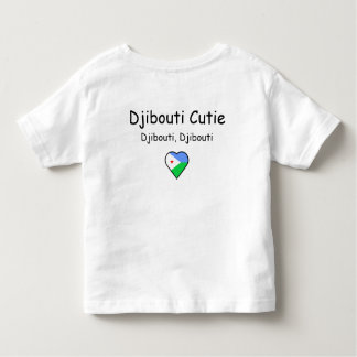 ジブチかわいこちゃんトドラーTシャツ トドラーTシャツ