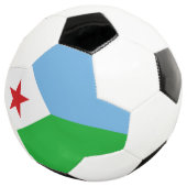 ジブチの旗 サッカーボール (3/4)