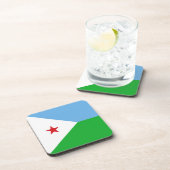 ジブチ国旗 コースター (右側)