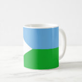 ジブチ国旗 コーヒーマグカップ (正面右)