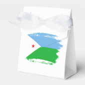 ジブチ国旗 フェイバーボックス (正面サイド)