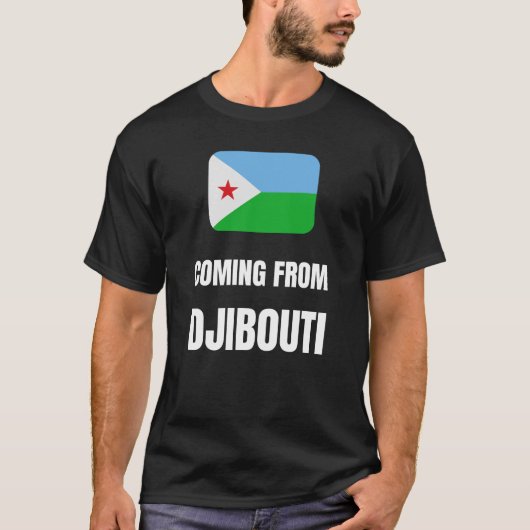 ジブチ来チからの Tシャツ (正面)