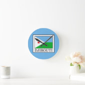 ジブチ ラウンド壁時計 (ホーム)