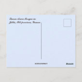 ジブライブ州イエメンのクイーンアルワモスク ポストカード (裏面)