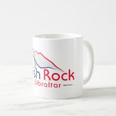 ジブラルタルのマグのブリティッシュロック コーヒーマグカップ (正面右)