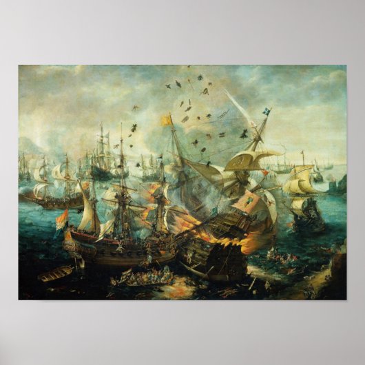 ジブラルタルの戦い ポスター (正面)