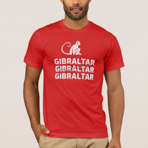 ジブラルタルサルは英国のTシャツ Tシャツ