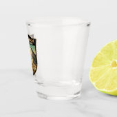 ジブラルタルトラベルアートヴィンテージ ショットグラス (右)