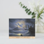 ジブラルタルバイナイトイワンAivasovsky海 ポストカード (スタンド正面)