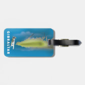 ジブラルタルマップ ラゲッジタグ (裏面横)