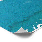 ジブラルタルヴィンテージ旅行ポスター ポスター (角)