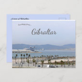 ジブラルタル像 ポストカード (正面/裏面)