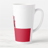 ジブラルタル国旗 カフェラテマグ (右)