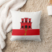 ジブラルタル国旗 クッション (ブランケット)