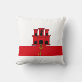 ジブラルタル国旗 クッション