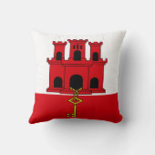 ジブラルタル国旗 クッション (裏面)