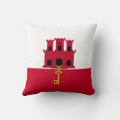 ジブラルタル国旗 クッション (裏面)