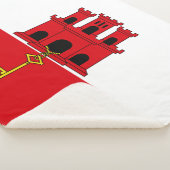 ジブラルタル国旗 シェルパブランケット (3/4)