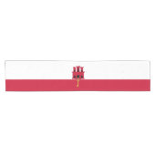 ジブラルタル国旗 ショートテーブルランナー (横)