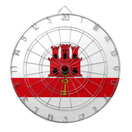 ジブラルタル国旗 ダーツボード